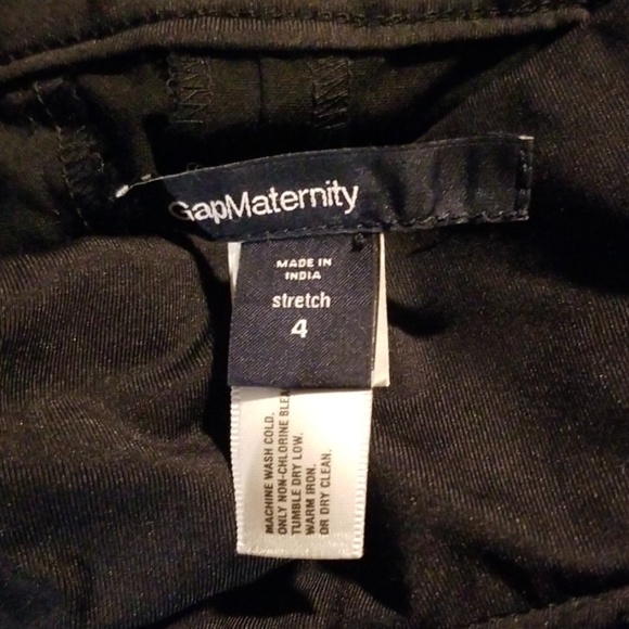 Black MATERNITY skirt with pockets! GUC - Picture 4 of 7